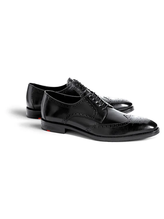 LLOYD Schnürschuhe^Leder-Schnürschuhe "Lucien" in Schwarz