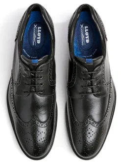 Leder-Schnürschuhe 
