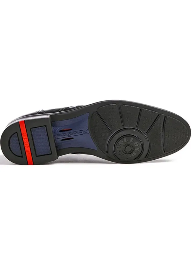 Leder-Schnürschuhe "Marian" in Schwarz>LLOYD Hot