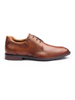 LLOYD Schnürschuhe^Leder-Schnürschuhe "Monty" in Hellbraun