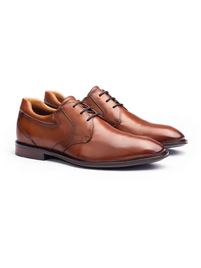 LLOYD Schnürschuhe^Leder-Schnürschuhe "Monty" in Hellbraun