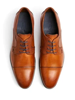 Leder-Schnürschuhe "Orwin" in Hellbraun>LLOYD Sale