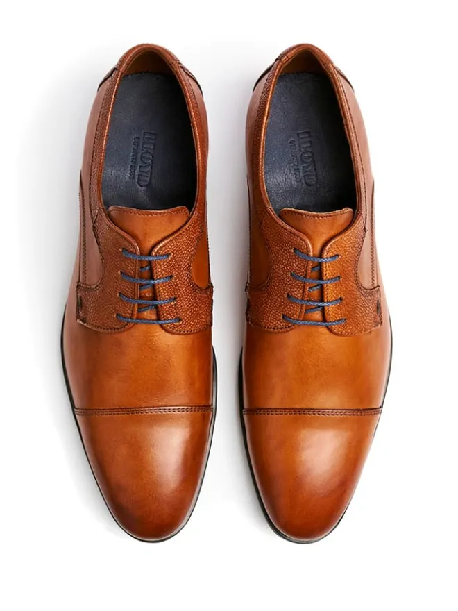 Leder-Schnürschuhe "Orwin" in Hellbraun>LLOYD Sale