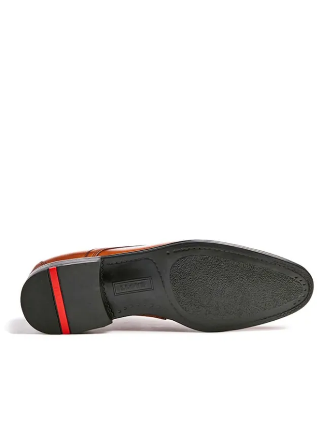 Leder-Schnürschuhe "Orwin" in Hellbraun>LLOYD Sale