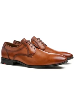 Leder-Schnürschuhe "Osmond" in Hellbraun>LLOYD Sale