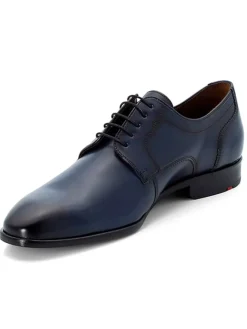 Leder-Schnürschuhe 