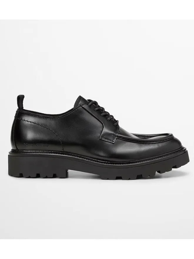 Leder-Schnürschuhe "Phil" in Schwarz>Marc O'Polo Shoes New