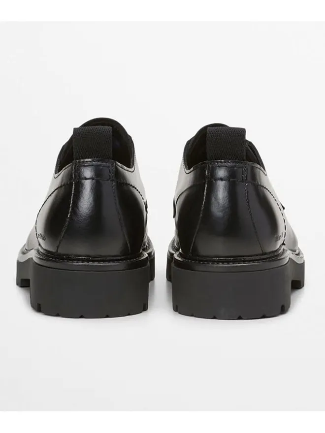 Leder-Schnürschuhe "Phil" in Schwarz>Marc O'Polo Shoes New