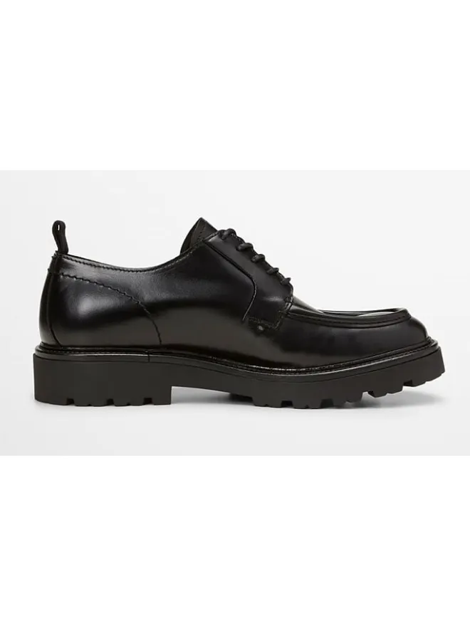 Leder-Schnürschuhe "Phil" in Schwarz>Marc O'Polo Shoes New