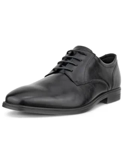 Ecco Schnürschuhe^Leder-Schnürschuhe 