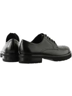 Högl Schnürschuhe^Leder-Schnürschuhe "Rocky" in Schwarz