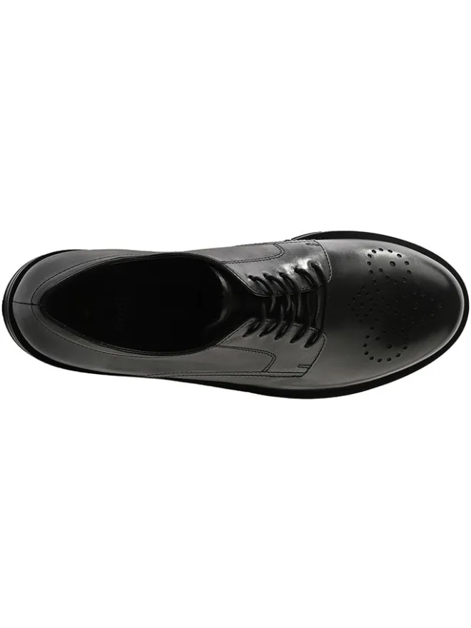 Högl Schnürschuhe^Leder-Schnürschuhe "Rocky" in Schwarz