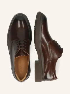 Leder-Schnürschuhe 