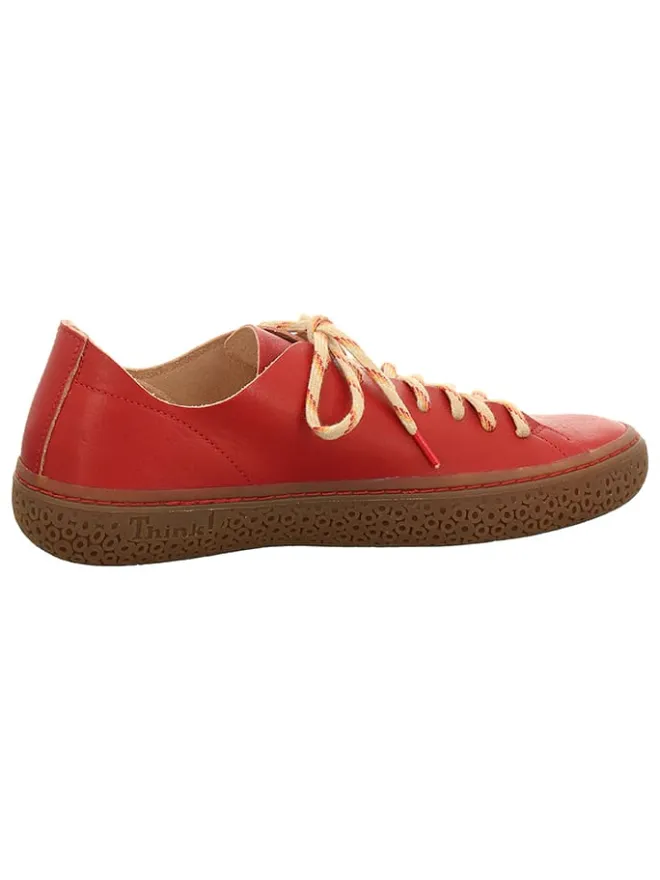 Think! Schnürschuhe^Leder-Schnürschuhe "Tjub" in Rot