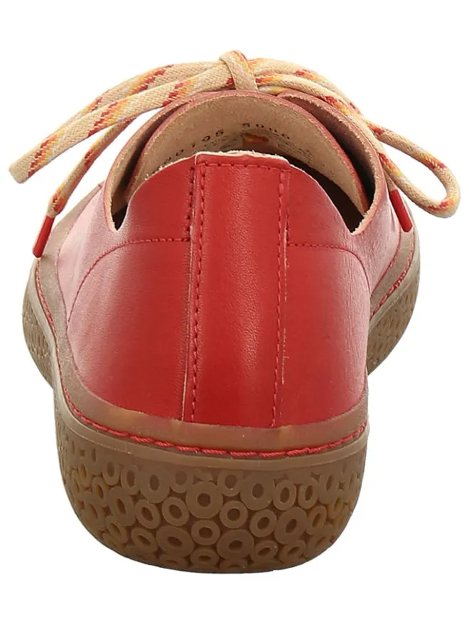 Think! Schnürschuhe^Leder-Schnürschuhe "Tjub" in Rot
