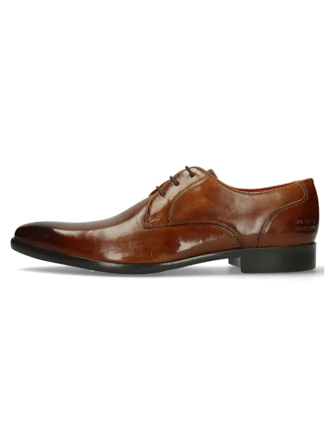 Leder-Schnürschuhe "Toni 1" in Braun>MELVIN & HAMILTON Clearance
