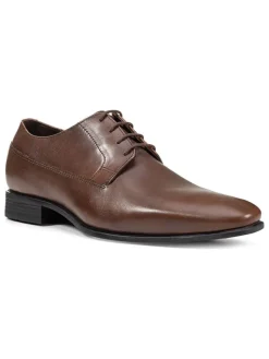 Leder-Schnürschuhe "Uomo High Life" in Braun>Geox Outlet