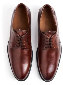 Leder-Schnürschuhe 