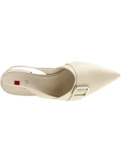 Högl Ballerinas^Leder-Slingballerinas in Creme