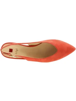 Högl Ballerinas^Leder-Slingballerinas in Rot