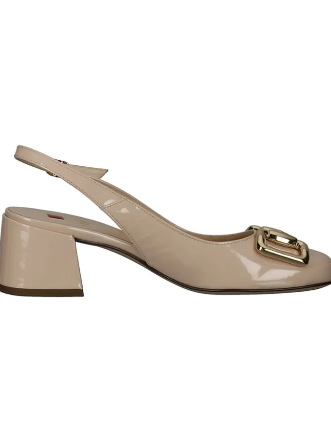 Leder-Slingpumps in Beige>Högl Sale