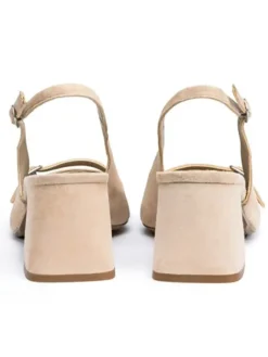 LLOYD Pumps^Leder-Slingpumps in Beige
