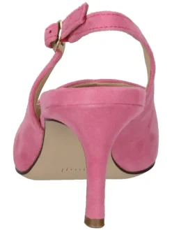 Leder-Slingpumps in Pink><noscript><img width=