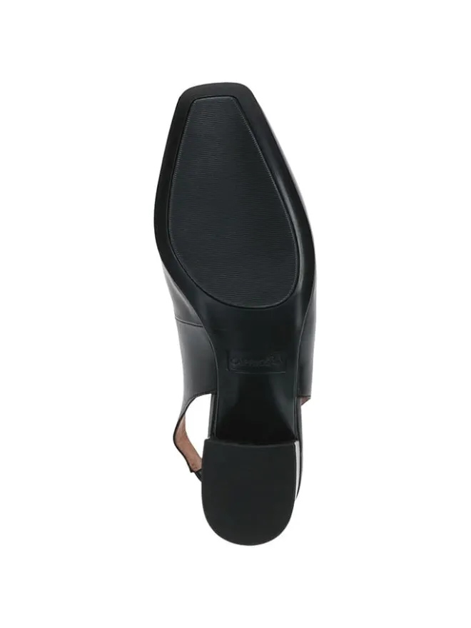 Caprice Pumps^Leder-Slingpumps "Nina" in Schwarz