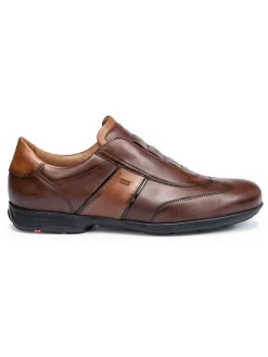 Leder-Slipper "Albano" in Braun>LLOYD Hot