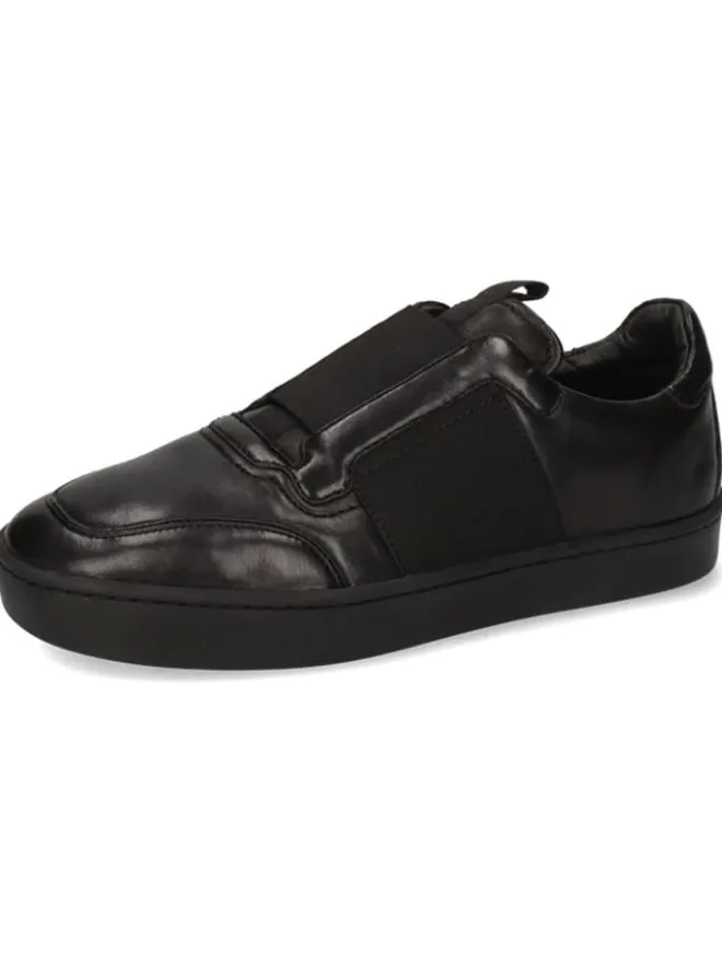 Leder-Slipper "Alfie 5" in Schwarz>MELVIN & HAMILTON Online