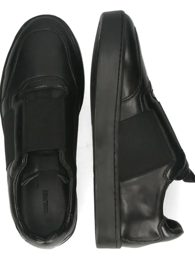 Leder-Slipper "Alfie 5" in Schwarz>MELVIN & HAMILTON Online