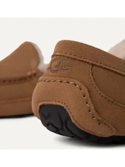 Leder-Slipper 