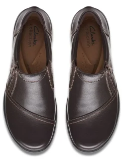 Clarks Halbschuhe^Leder-Slipper 