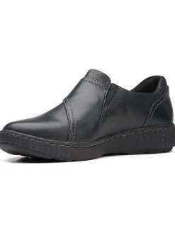 Clarks Halbschuhe^Leder-Slipper 