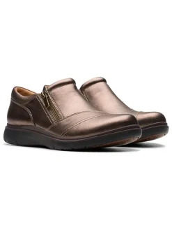 Clarks Halbschuhe^Leder-Slipper