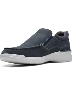 Clarks Halbschuhe^Leder-Slipper 