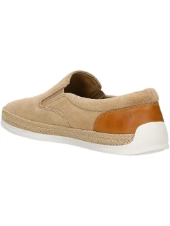 Wojas Halbschuhe^Leder-Slipper in Beige