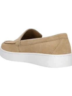 Wojas Halbschuhe^Leder-Slipper in Beige