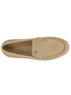 Wojas Halbschuhe^Leder-Slipper in Beige