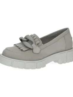 Leder-Slipper in Grau>Caprice Hot