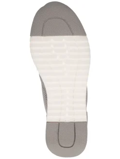 Leder-Slipper in Grau><noscript><img width=