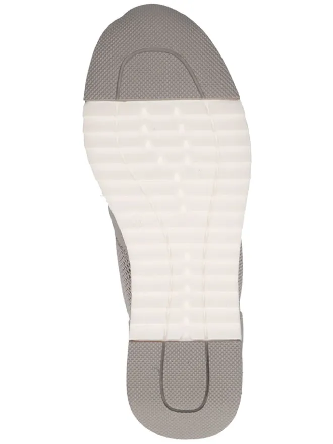 Leder-Slipper in Grau>Caprice