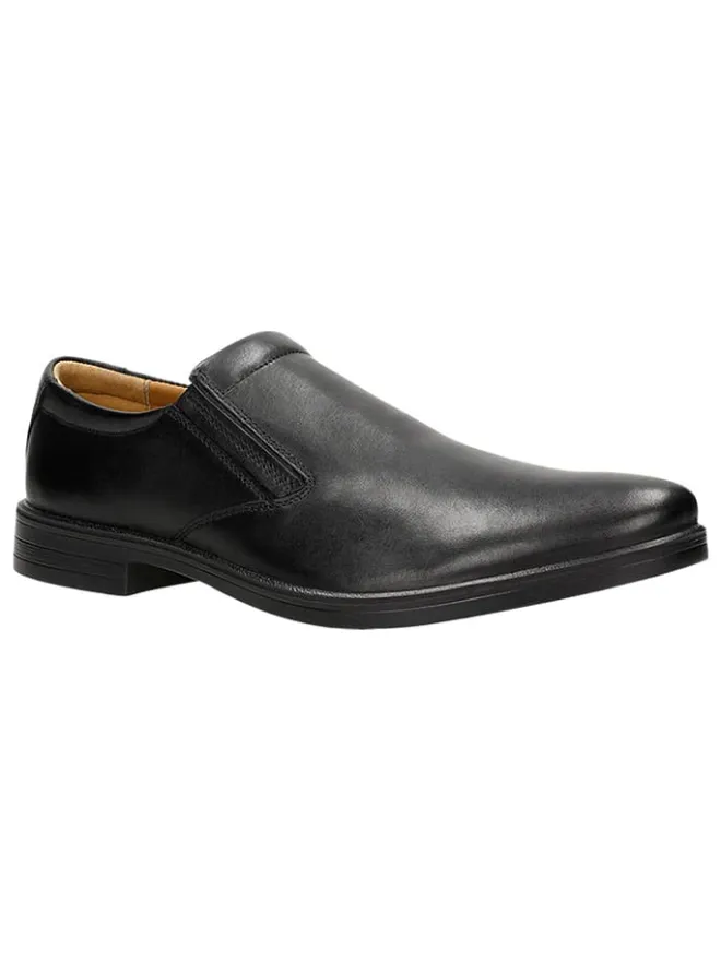 Leder-Slipper in Schwarz>Wojas Online