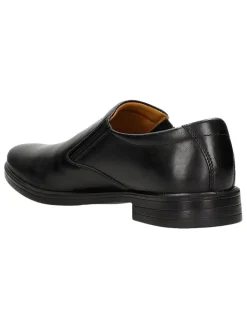 Leder-Slipper in Schwarz><noscript><img width=
