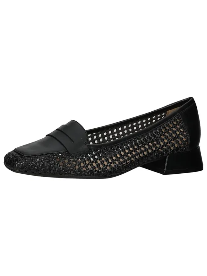 Leder-Slipper in Schwarz>PETER KAISER Clearance