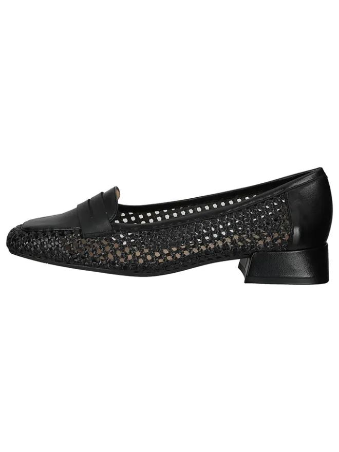 Leder-Slipper in Schwarz>PETER KAISER Clearance