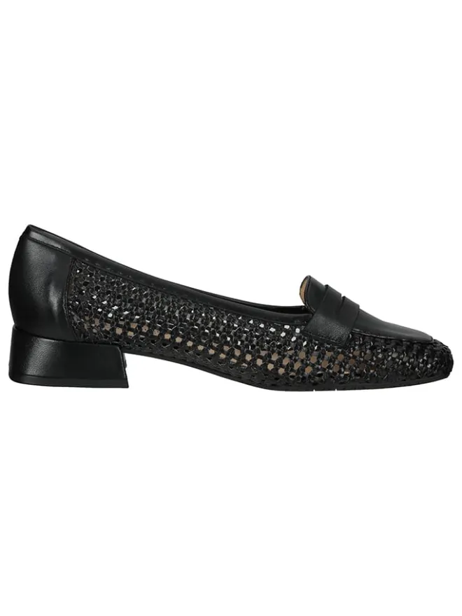 Leder-Slipper in Schwarz>PETER KAISER Clearance