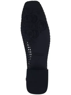 Leder-Slipper in Schwarz><noscript><img width=