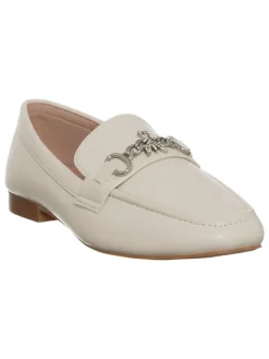 Patrizia Pepe Halbschuhe^Leder-Slipper in Weiß