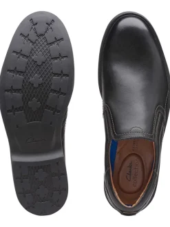 Clarks Halbschuhe^Leder-Slipper 